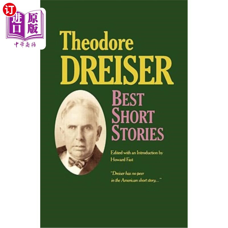 海外直订best short stories of theodore dreiser 西奥多·德莱塞佳
