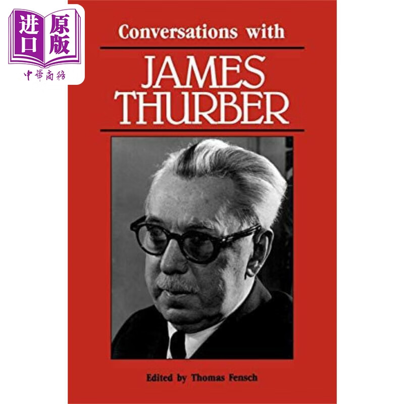 文学访谈系列 詹姆斯 瑟伯 conversations with james thurber 英文