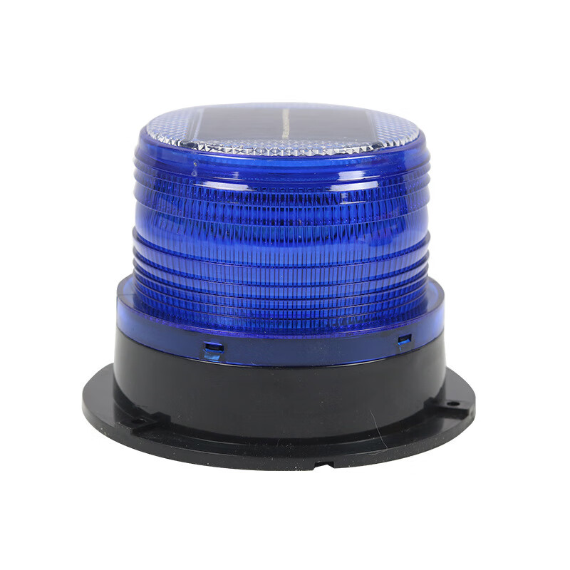 安路冠 红蓝车载太阳能爆闪灯警示灯车用车顶强磁吸附闪光灯夜间安全