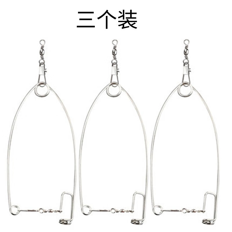 钓鱼神器自动钓鱼器弹簧弹射钩钓鱼钩我爱发明神钩鱼钩鱼具 三组装