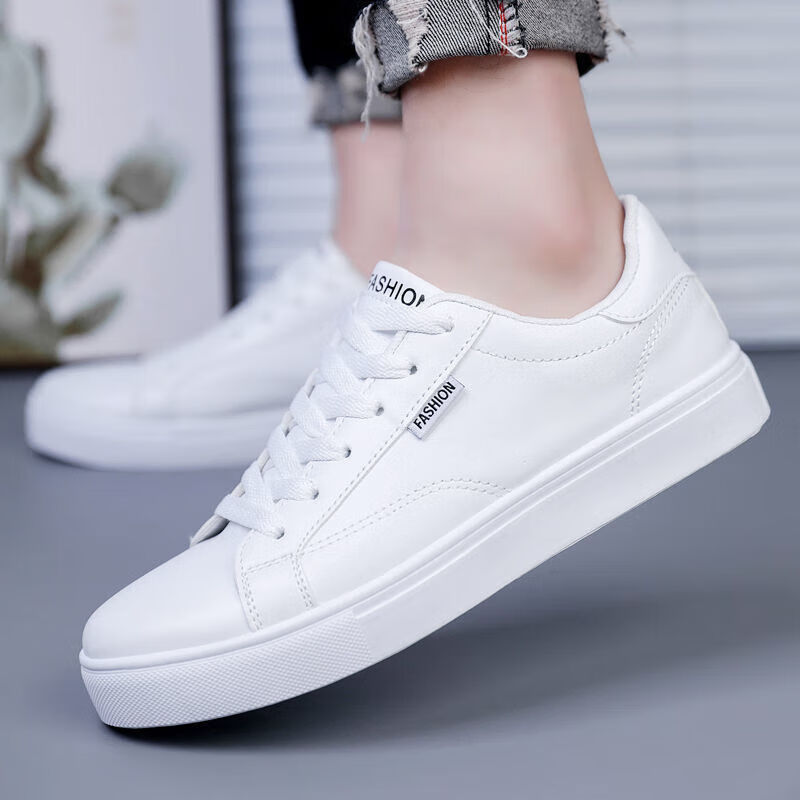 西马驼(ximatuo)男士平底鞋小白鞋男鞋春季2024新款男鞋子男休闲运动