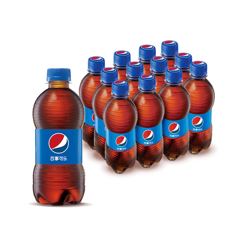plus会员,需首购:百事可乐 pepsi  碳酸饮料 300ml*12瓶