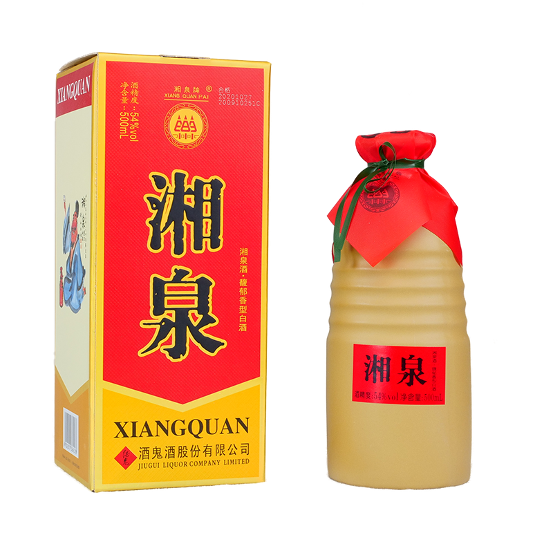 XIANGQUAN 湘泉 升级款 54%vol 馥郁香型白酒 500ml 单瓶装