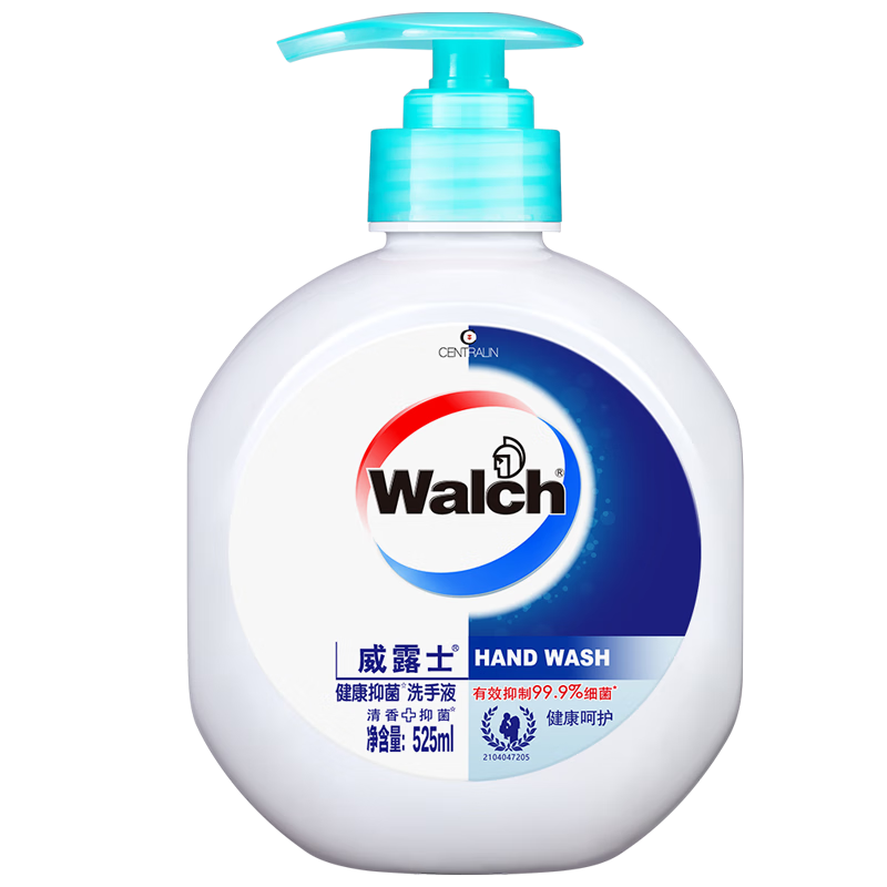 威露士健康抑菌洗手液健康呵护 3件套(瓶装525ml+525ml*2袋)