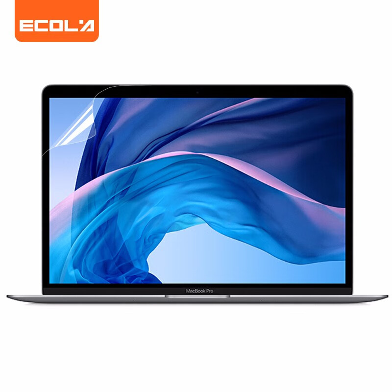 宜客莱苹果2019 MacBook Pro15.4英寸Touch Bar笔记本电脑屏幕膜 高清保护膜易贴防刮(A1990)LCD-EL15KP