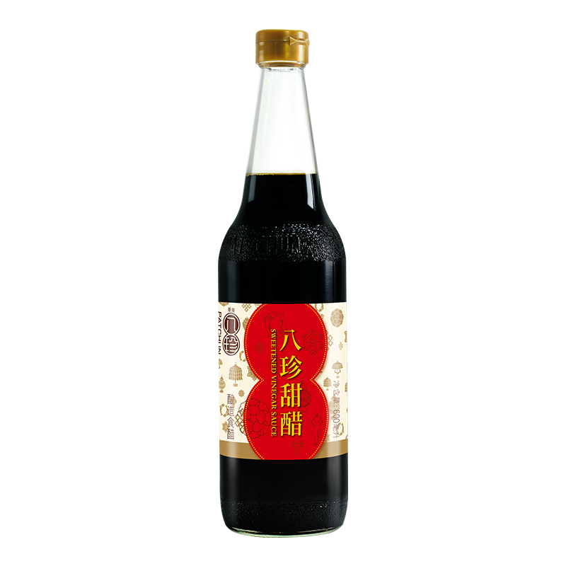 八珍（PATCHUN）甜醋500ml 0添加防腐劑添丁醋 月子美食豬腳姜醋 中國(guó)香港名牌