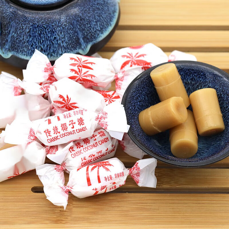 白色传统椰子糖500g/65颗