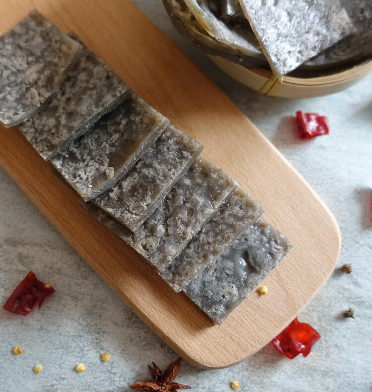 ss)蕨粑贵州特产厥粑铜仁蕨粑烧烤红薯粉蕨粑苕粉粑网红苕皮腊肉配菜