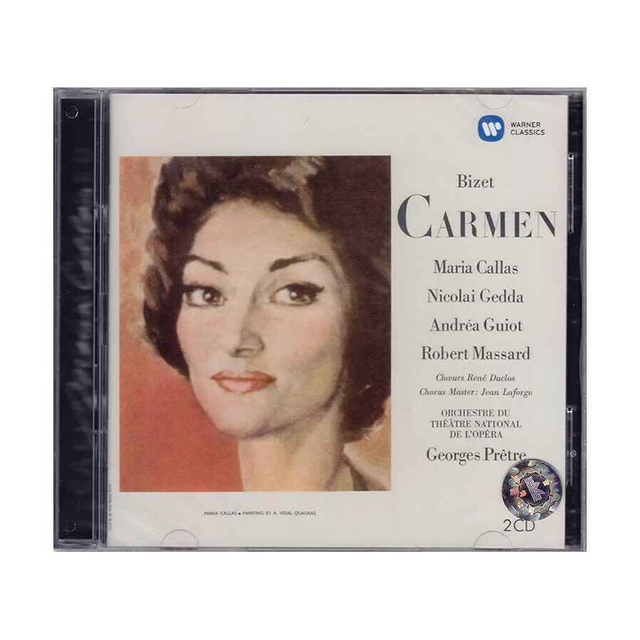 比才 卡门 2cd 原版进口 光盘碟片