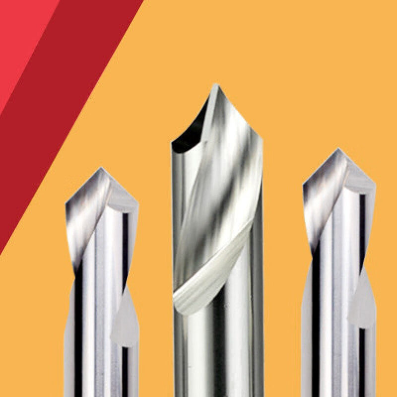 铝用钨钢倒角刀合金定点钻高光中心钻度度度倒角钻头 1.0xd4x50lx90