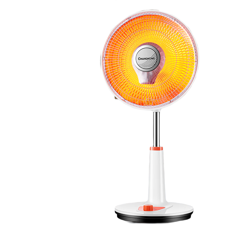 长虹（CHANGHONG） 取暖器小太阳电暖器摇头办公家用即热升降电暖气即热烤火炉速热升降电暖炉 标准台地机械款（无摇头800W）