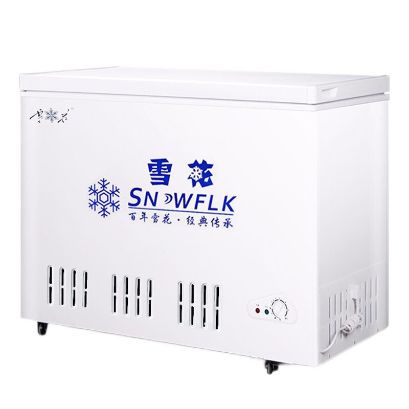 【现货速发】雪花（SNOWFLK）冰柜商用家用大容量卧式冰柜冷柜冷藏冷冻转换柜 550单温1460*735*870