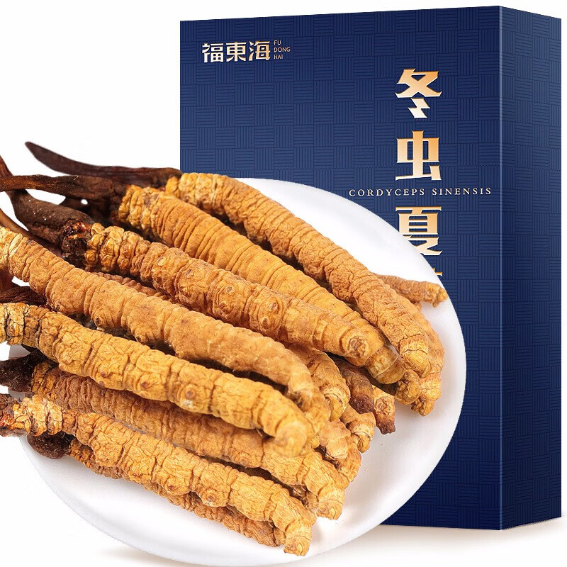 那曲冬虫夏草 精选4根/克宜搭冬虫夏草粉断草冬虫夏草茶礼盒送礼礼盒