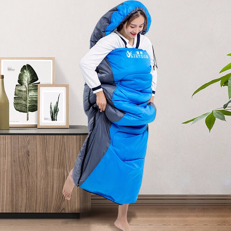捷昇JIESHENG睡袋可以当地垫吗？