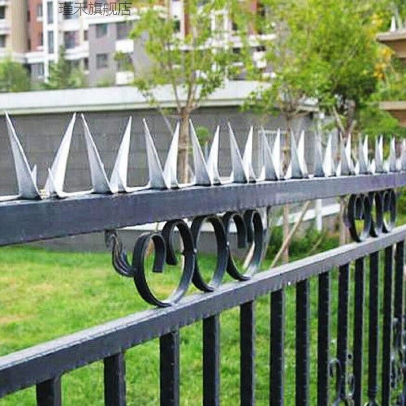 瑾禾  围墙防盗刺防爬刺钉热镀锌围墙别墅铁刺墙头不锈钢围栏刺 热