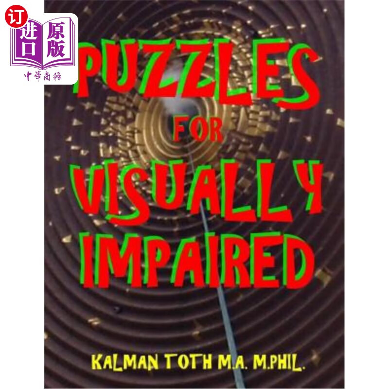 海外直订医药图书puzzles for visually impaired: 133 extra large