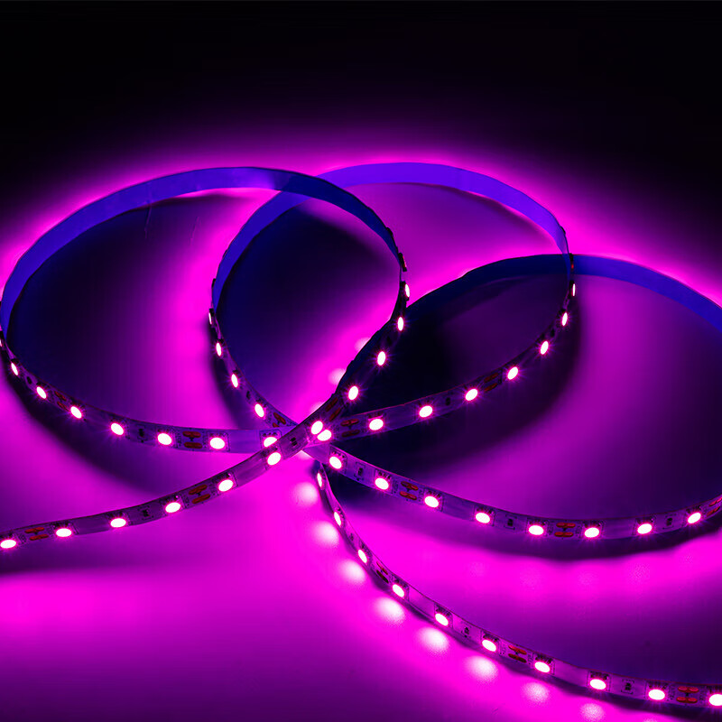 5050灯带ledstriplight饰照明条12v低压rgb滴胶led 白光裸板(5米)