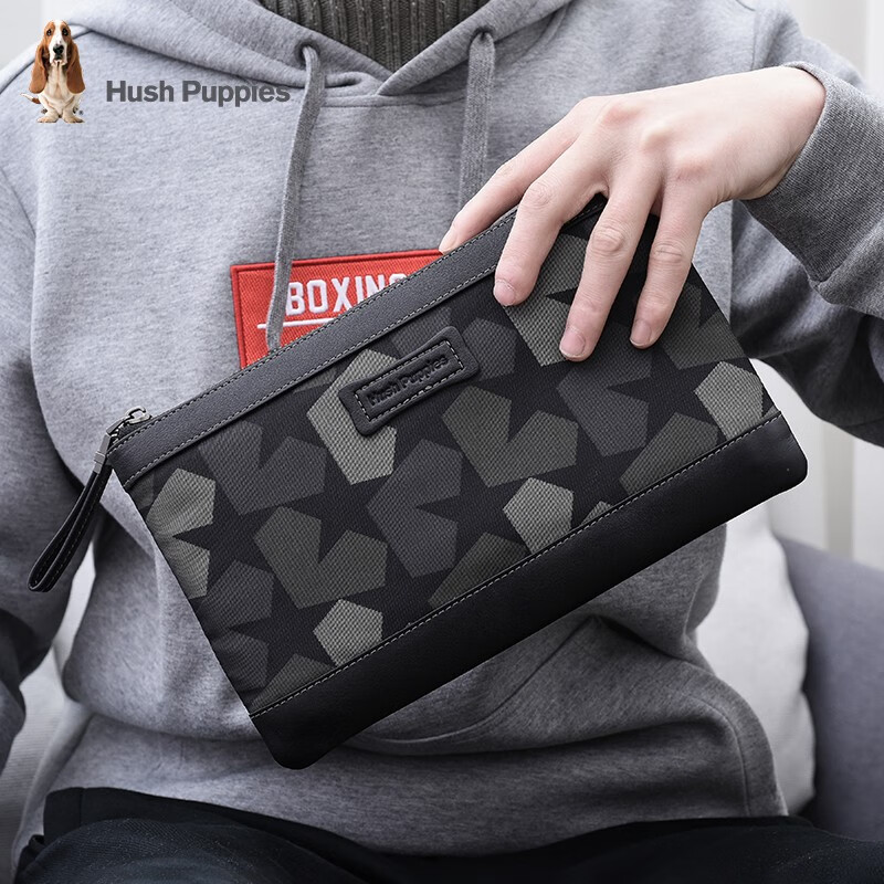 Ͼ��ʿ��Hush Puppies�����ð���ʿ��������������ץ����������ʱ�ма��ŷ���ְ��а� �Һ�ɫС��882W-5715