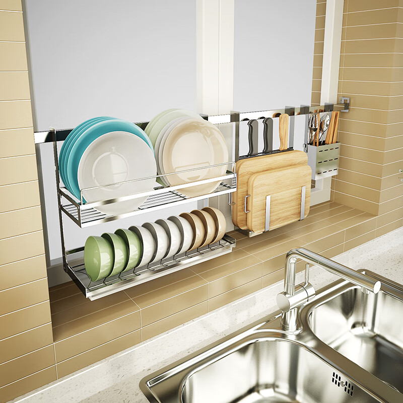 LOKE ���������Ҹ˴��304���������ܿ細̨���ɱڹ�ʽ�Ҽ��ײ͹Ҽ� S15 ��+��+��+��+140��+3�� 632Ԫ