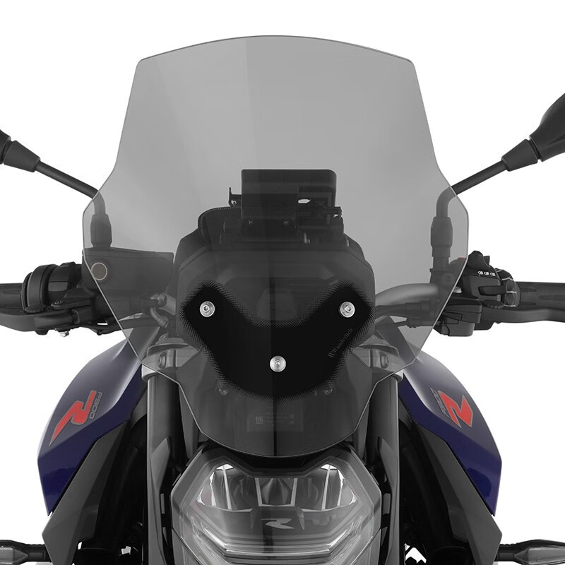 蜗牛快跑装备w厂宝马f900r摩托车风挡加高加大机车改装配件前挡风板