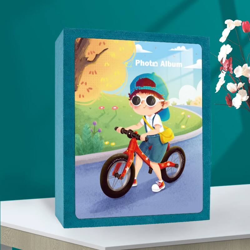 相册本纪念册插页式大容量家庭情侣宝宝成长小影集 水晶膜封面-阳光