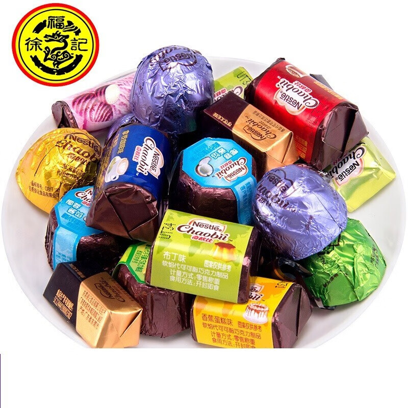 徐福记夹心巧克力混合装 酒心巧克力过年年货结婚喜庆糖果 500g大礼包