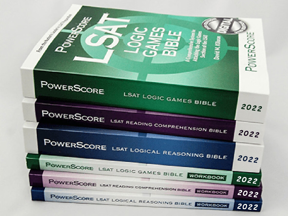 全彩/PowerScore LSAT Logic Games Bible 版 纸质书 课本彩色纸质书（三本）