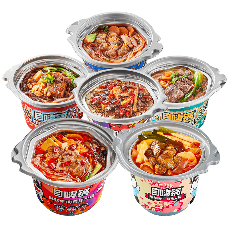 自嗨鍋【超值組合裝】麻辣自熱火鍋懶人方便宿舍速食即食火鍋方便火鍋 【超值6桶裝】熱銷爆款套餐