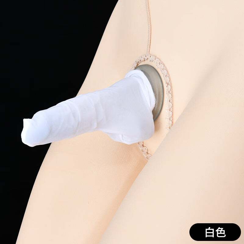 辛皇油光丝袜jj单只包蛋枪弹分离j套撸撸高弹丝滑透明情趣 白 手枪套