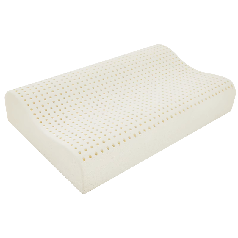 JSY LATEX泰国 特拉雷天然乳胶枕 94%乳胶含量 成人保健枕家用清爽透气 波浪款