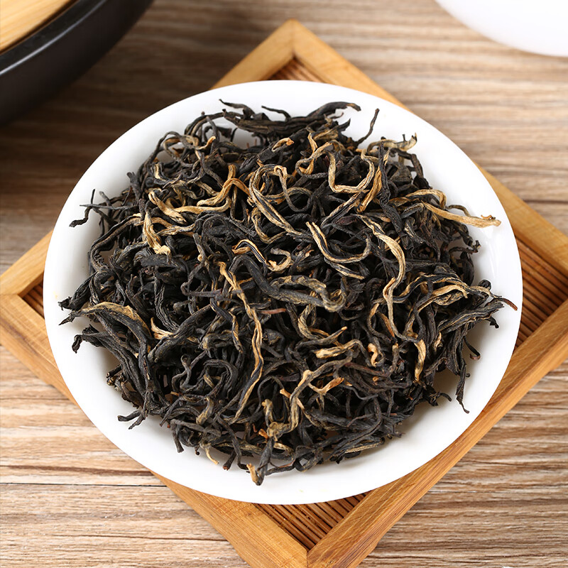 欢乐婆 英德广东红茶英红九号浓香特级古老树野生茶叶功夫清远特产