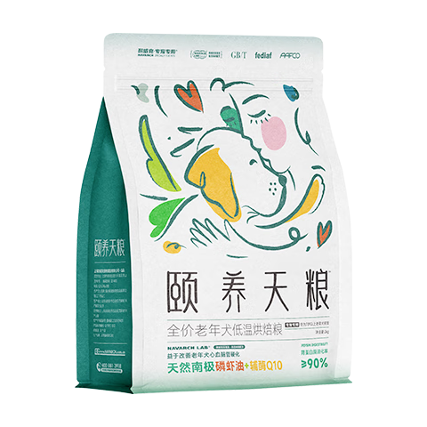 耐威克（Navarch）狗粮低温烘焙鲜鸡肉老年犬专用无谷贵宾泰迪比熊金毛通用宠物犬粮 老年犬高级款丨鲜肉烘焙·9.6斤