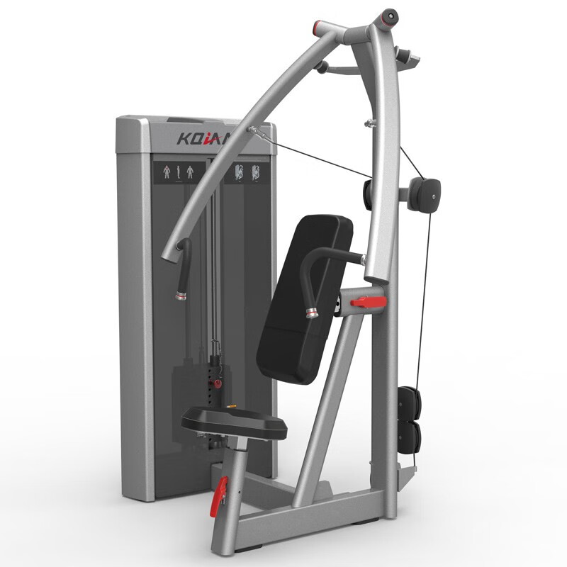 康強(qiáng)商用健身房坐姿推胸訓(xùn)練器8001專用力量器械無氧健身器械