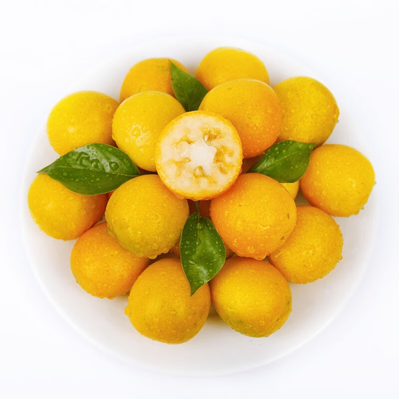 京鲜生 广西脆皮小金桔/金橘 1kg装 生鲜水果