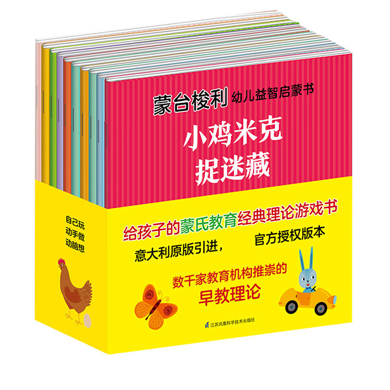 蒙氏教育早教经典理念 让孩子动手做 动脑想 全面开发孩子的专注力 想象力 创造力