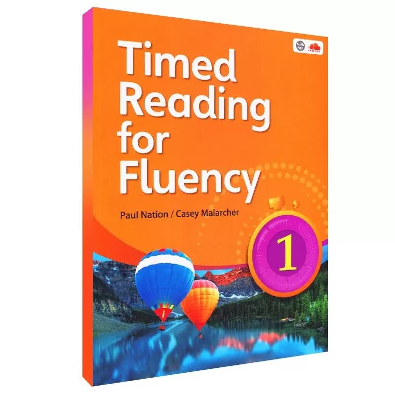原装进口Seed Learning出版Timed Reading for Fluency1-4级寒暑假短期阅读课程小学高年级初高中流利阅读计时器CEFR A2 Timed Reading 1级