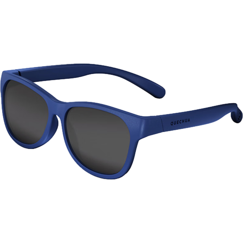 迪卡侬儿童太阳镜男女童墨镜防晒防紫外线眼镜QUOP2-4岁蓝色（3号镜片）-4451952