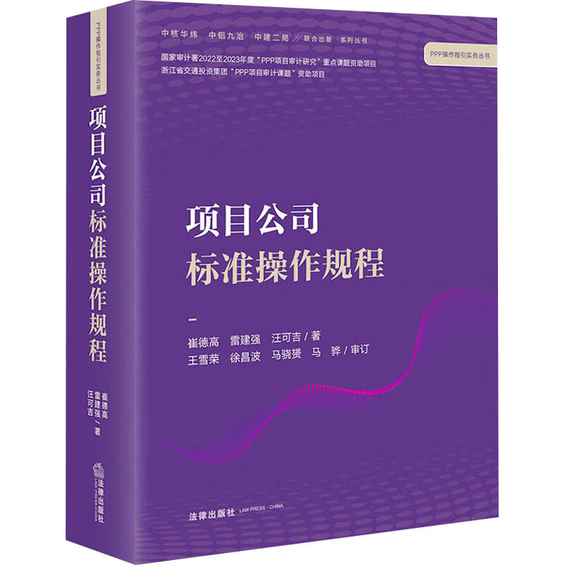 项目公司标准操作规程 图书