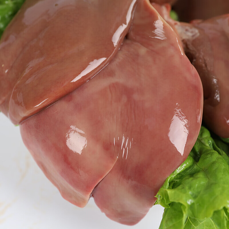 伯贤 新鲜鸭肝生鸭肝速冻鸭肝鸭内脏小吃鸭血粉丝汤卤味食材4斤