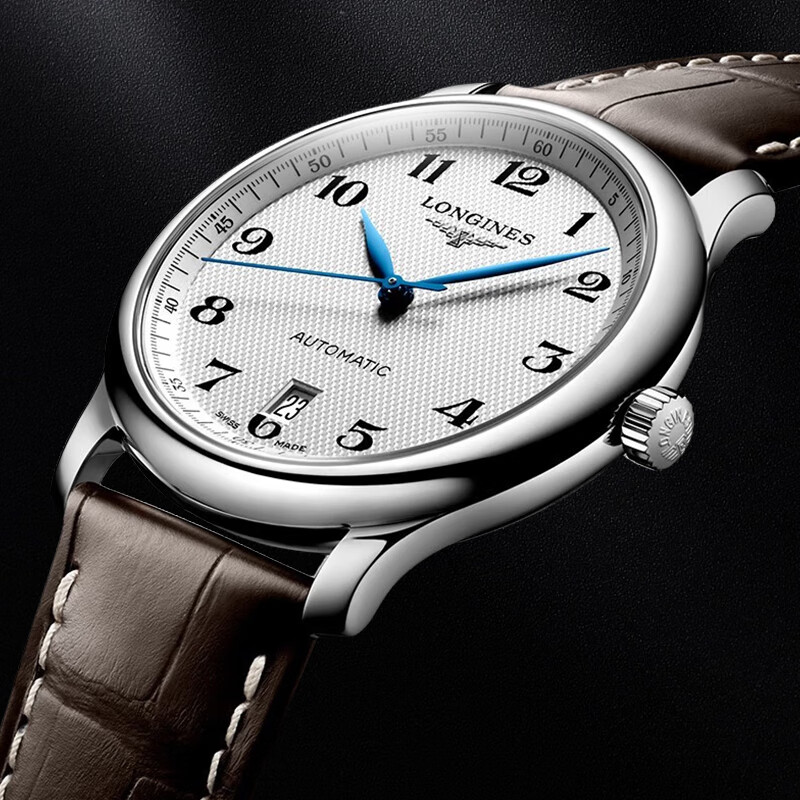 【二手99新】浪琴全套(longines)名匠系列商务休闲自动机械男表腕表