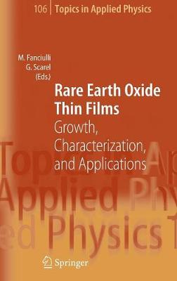 预订 Rare Earth Oxide Thin Films