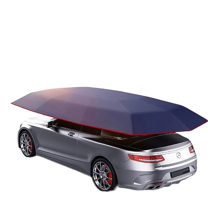 智匯 全自動(dòng)汽車遮陽(yáng)傘教練車遮陽(yáng)傘防雨防冰雹防曬遮陽(yáng)棚移動(dòng)車篷棚 4.9米全自動(dòng)灰色、迷彩、藏青色 【全新升級(jí)】車篷支持市面99%車型