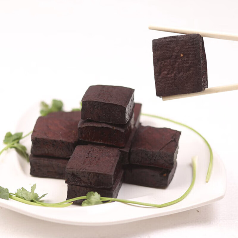 虎钢馋山西特产五香豆干素食酱香豆腐干卤味豆干素火腿零食 500克