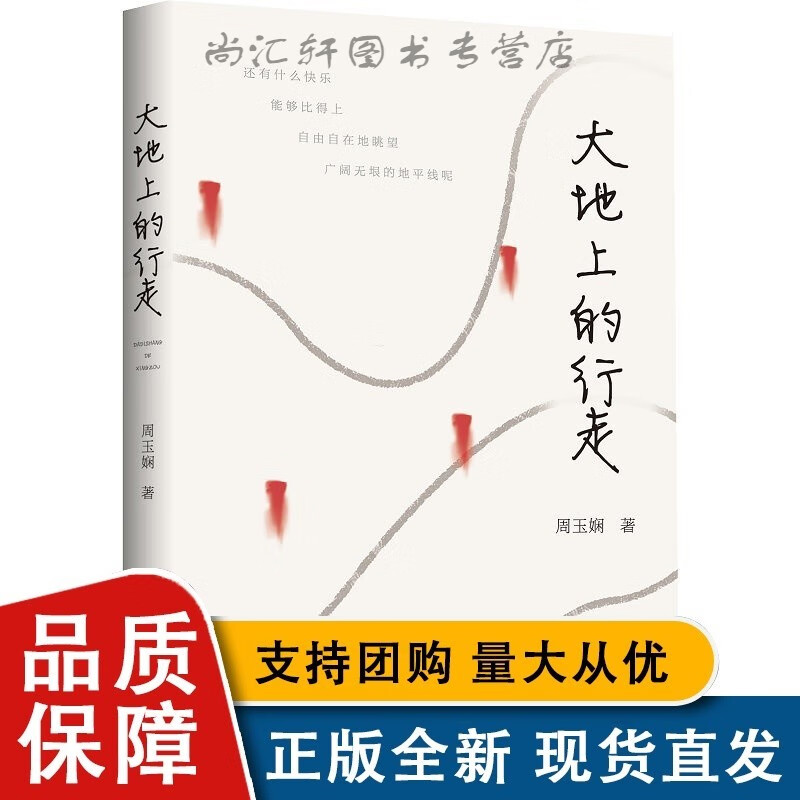 大地上的行走 周玉娴著 广西师范大学全新