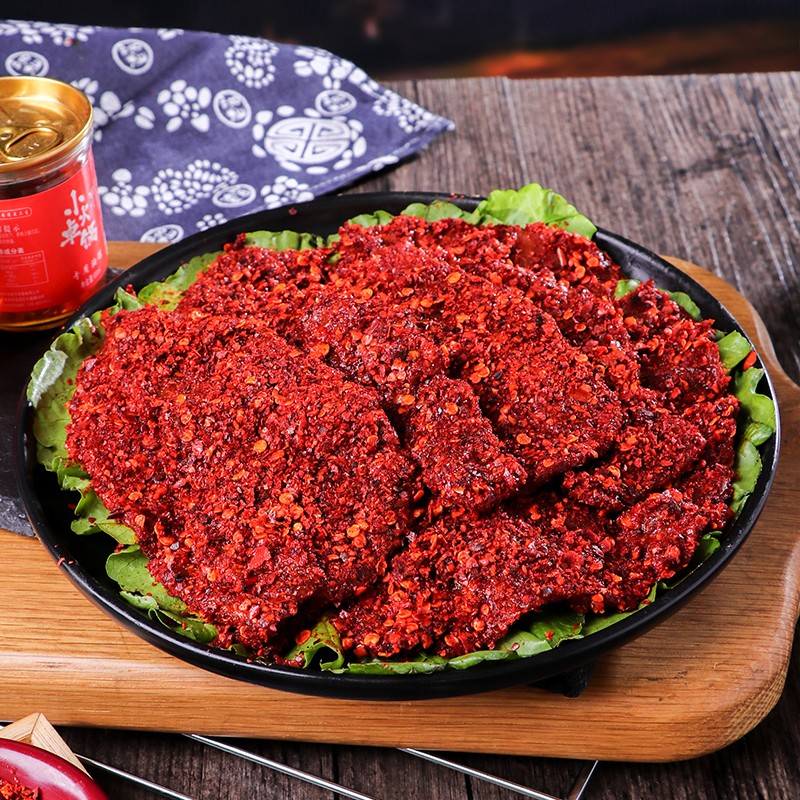 小卓 火锅麻辣霸王牛肉片150g 火锅食材 烧烤烤肉 新鲜涮牛肉生鲜冷冻