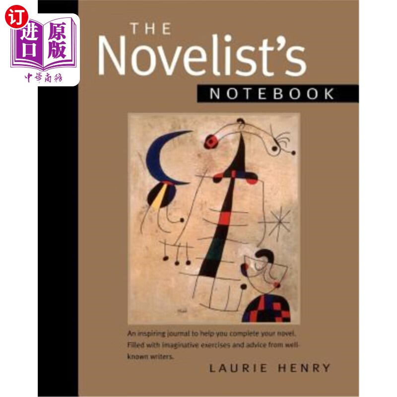 海外直订novelists notebook 小说家的笔记本