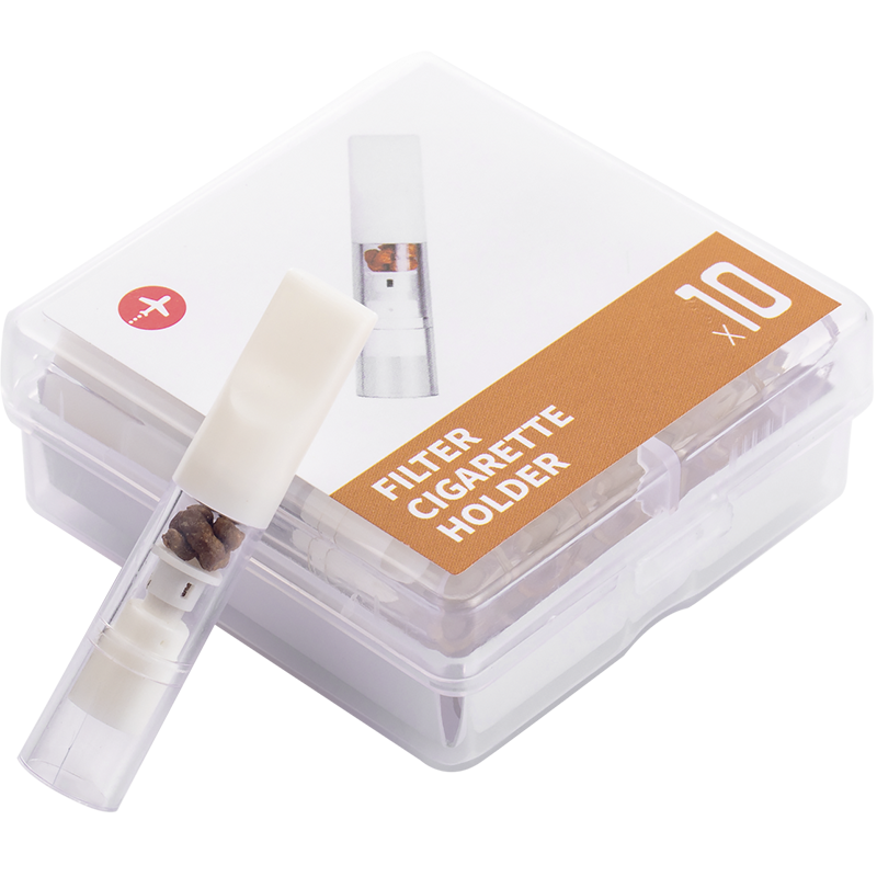 VANLEMN丹麥一次性煙嘴過濾器活性炭雙重過濾粗細(xì)煙兩用一次性拋棄型煙嘴 活性碳過濾煙嘴【10盒裝】