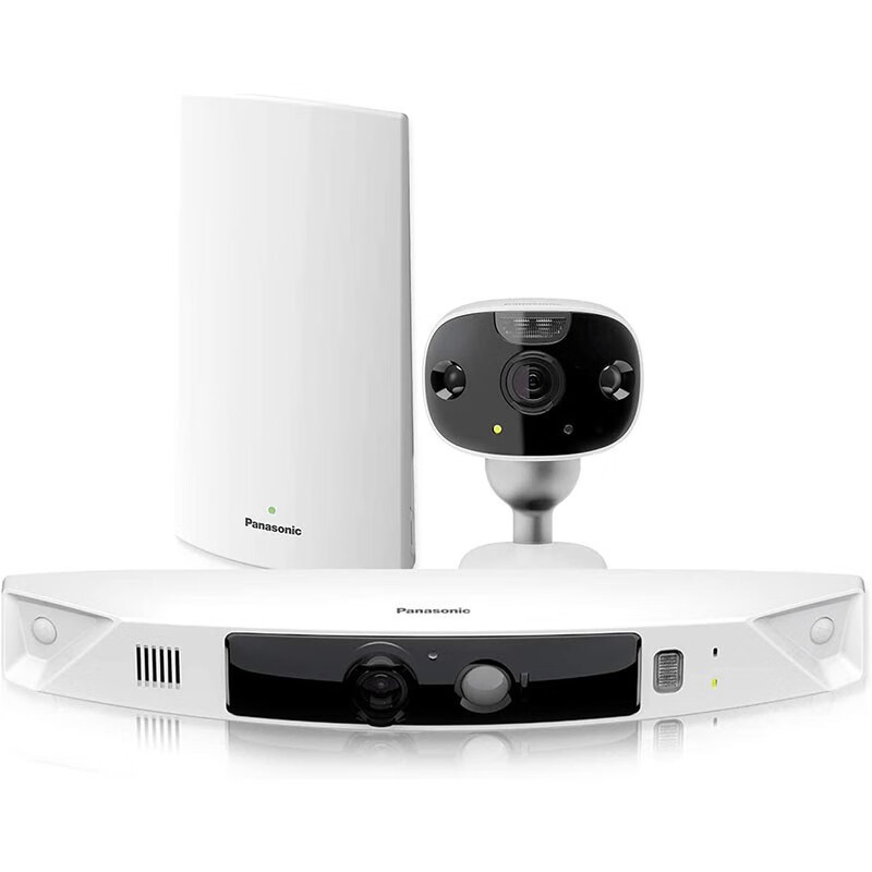 松下 (panasonic) homehawk  户外无线监控摄像头 宠物监视器 家庭