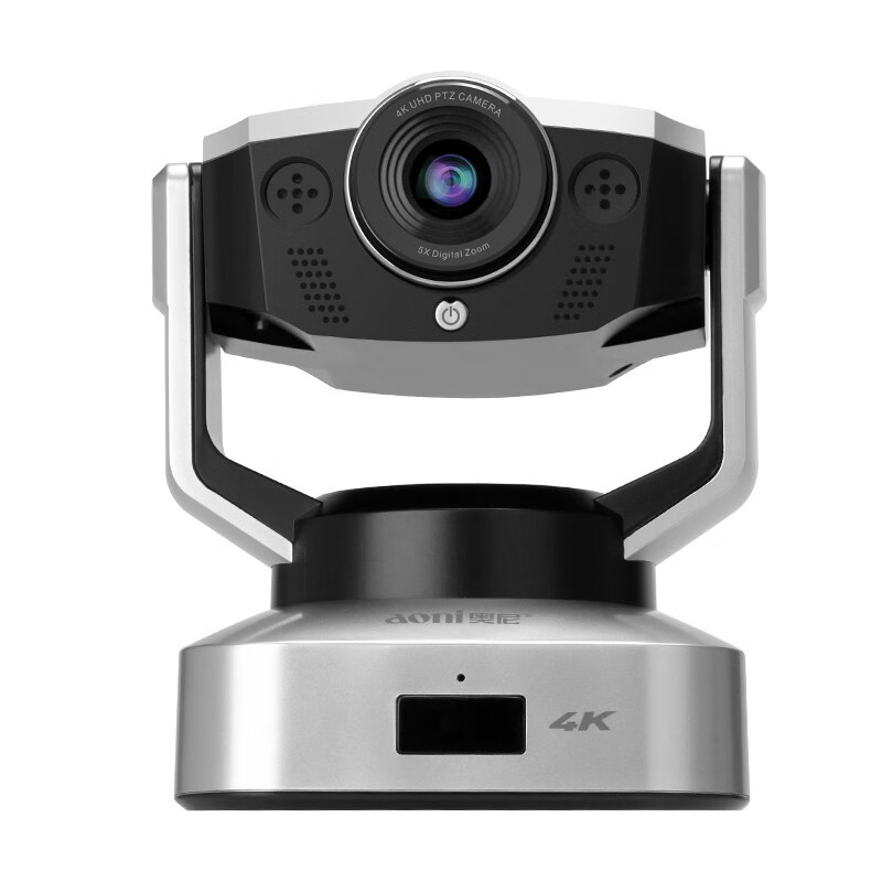 奥尼（aoni）C3000高清摄像头5X变焦4K画质云台遥控 内置降噪麦 免装驱动
