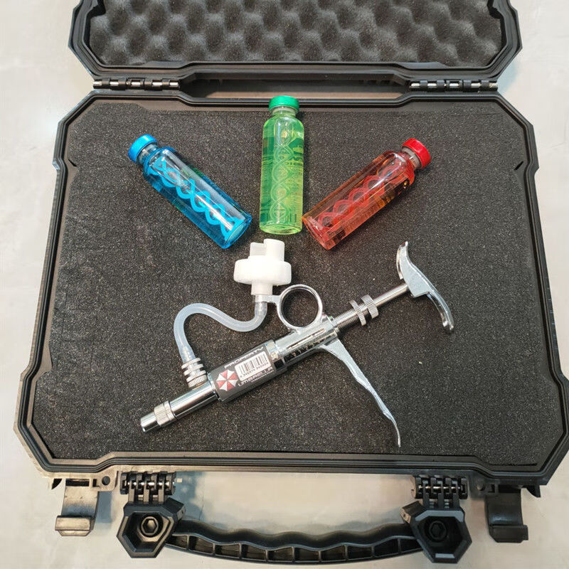 生化危机病毒模型套装箱子游戏工具箱生化危机病毒道具模型瓶注射儿童